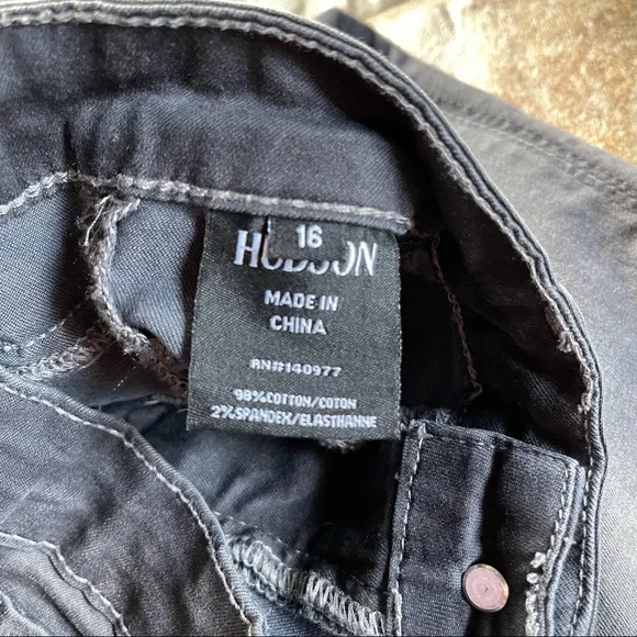 HUDSON Jeans Vintage Grey Jeans Size 16 - Picture 6 of 10